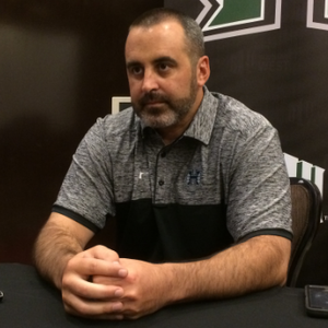 Nick Rolovich, at Mountain West Days.