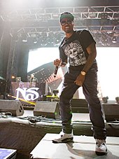 Nas performing at the 2015 Sugar Mountain festival in Melbourne, Australia NAS performing at the 2015 Sugar Mountain festival, Melbourne, Australia.jpg