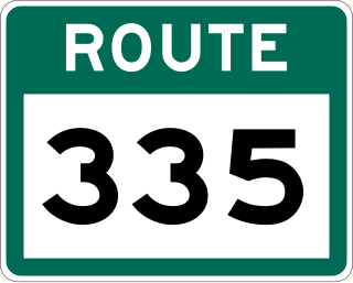 <span class="mw-page-title-main">Newfoundland and Labrador Route 335</span> Highway in Newfoundland and Labrador