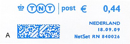 Netherlands stamp type SA2A.jpg