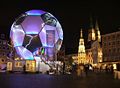 Fussball-Globus in Nuremberg