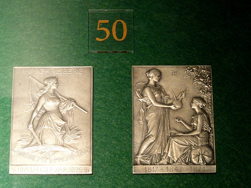 File:Ny Carlsberg 25th Anniversy medal, by Jules-Clément Chaplain, 1895 - Ny Carlsberg Glyptotek - Copenhagen - DSC09368.JPG