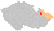Správní obvod obce s rozšířenou působností Rýmařov na mapě