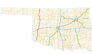 Oklahoma State Highway 34 highway in Oklahoma