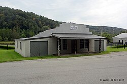Das alte Postamt in Disputanta, Kentucky