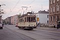 Trikk fra 1925 som tilhører sporveismuseet