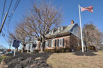 The house in 2019, then a law office ParamusNJ AlbertJZabriskieFarmhouse2.jpg