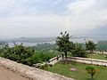 view of dal lake from parimahal