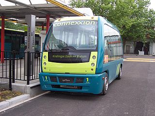 <span class="mw-page-title-main">ParkShuttle</span> Autonomous vehicle service in Rotterdam, the Netherlands