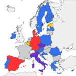 Partitillhörigheter i Europeiska rådet