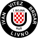 Patch van 1e bataljon Ivan de ridder Brdar.svg