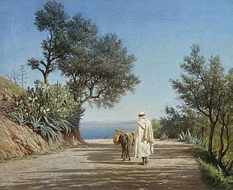 «Дорога до моря. Алжир »(1883) полотно, олія