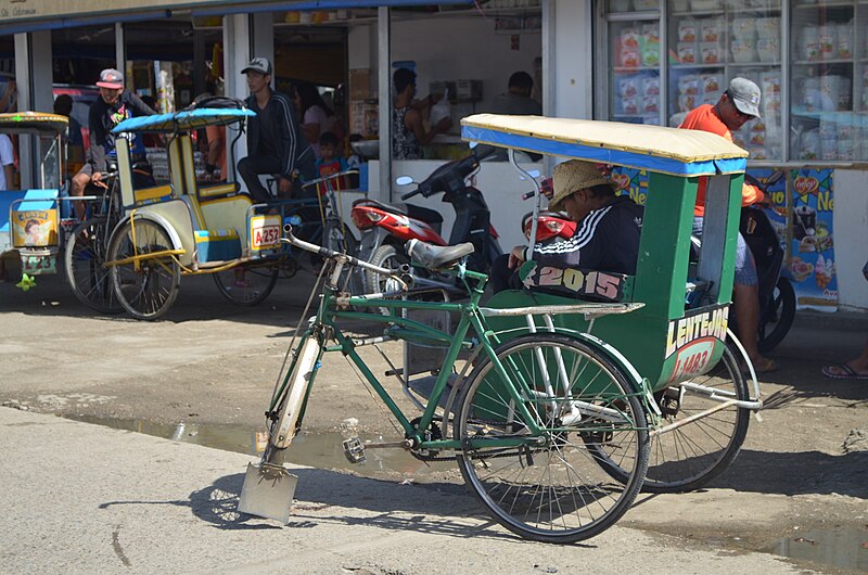 File:Pedicab at Catarman, Northern Samar.JPG