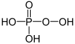 Peroxophosphoric acid - Peroxophosphoric acid.svg