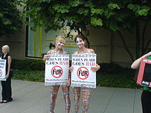 PETA (People for the Ethical Treatment of Animals) - This will