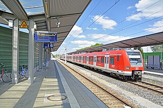 <span class="mw-page-title-main">Petershausen station</span> Railway station in Germany