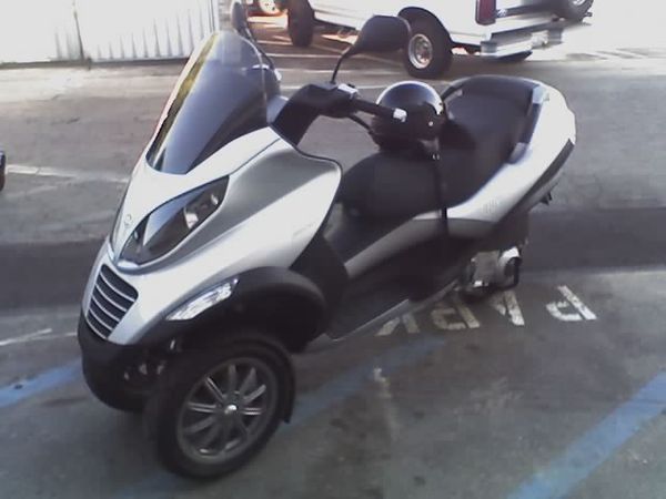 Piaggio MP3 three-wheel scooter