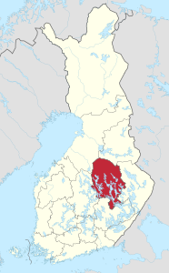 Savo settentrionale – Localizzazione