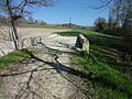 Pont de la Lèche, sur la route médiévale quittant l’itinéraire antique de la via Domitia pour faire un détour par Forcalquier.