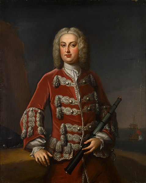 Portrait of Captain William Hervey by John Fayram