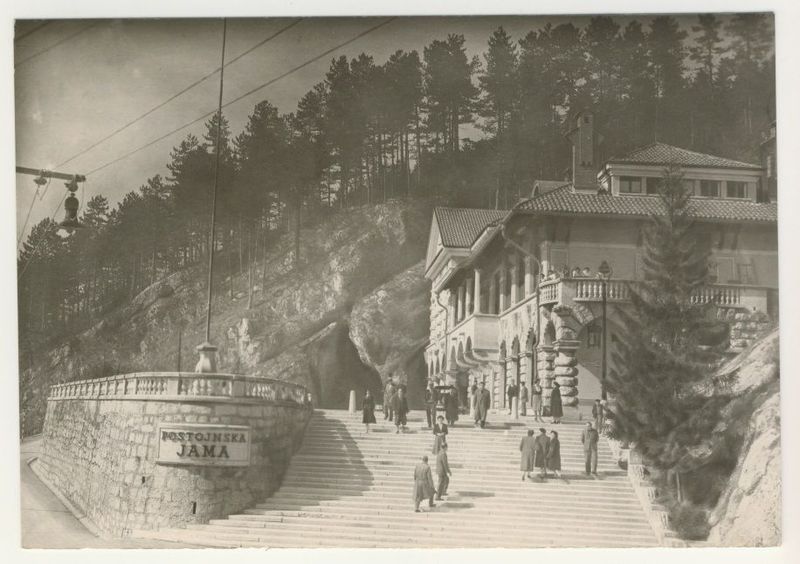 File:Postcard of Postojna 1955.jpg