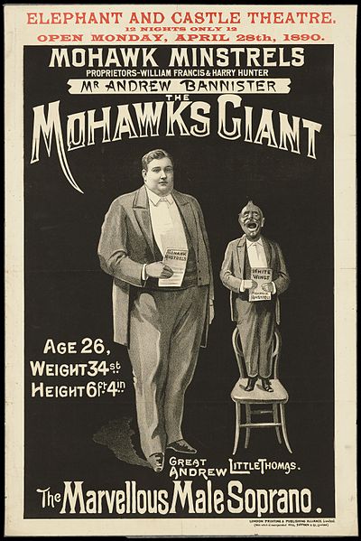 File:Poster advertising Mohawk Minstrels Wellcome L0063544.jpg