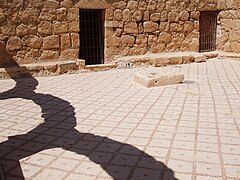 Suelo de mosaico en Quasyr Al Hallabat