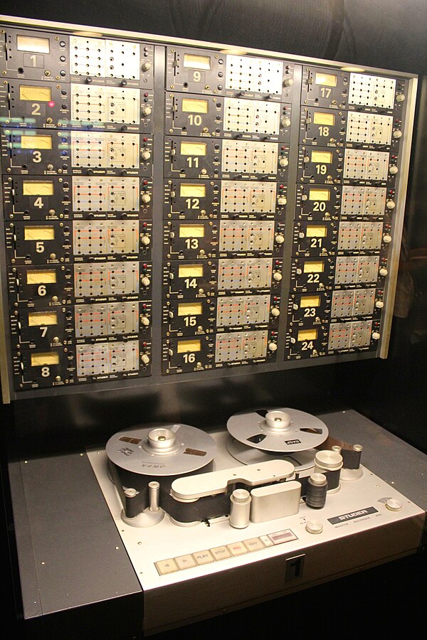 A Studer A80 24-track recorder