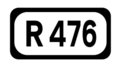 File:R476 Regional Route Shield Ireland.png