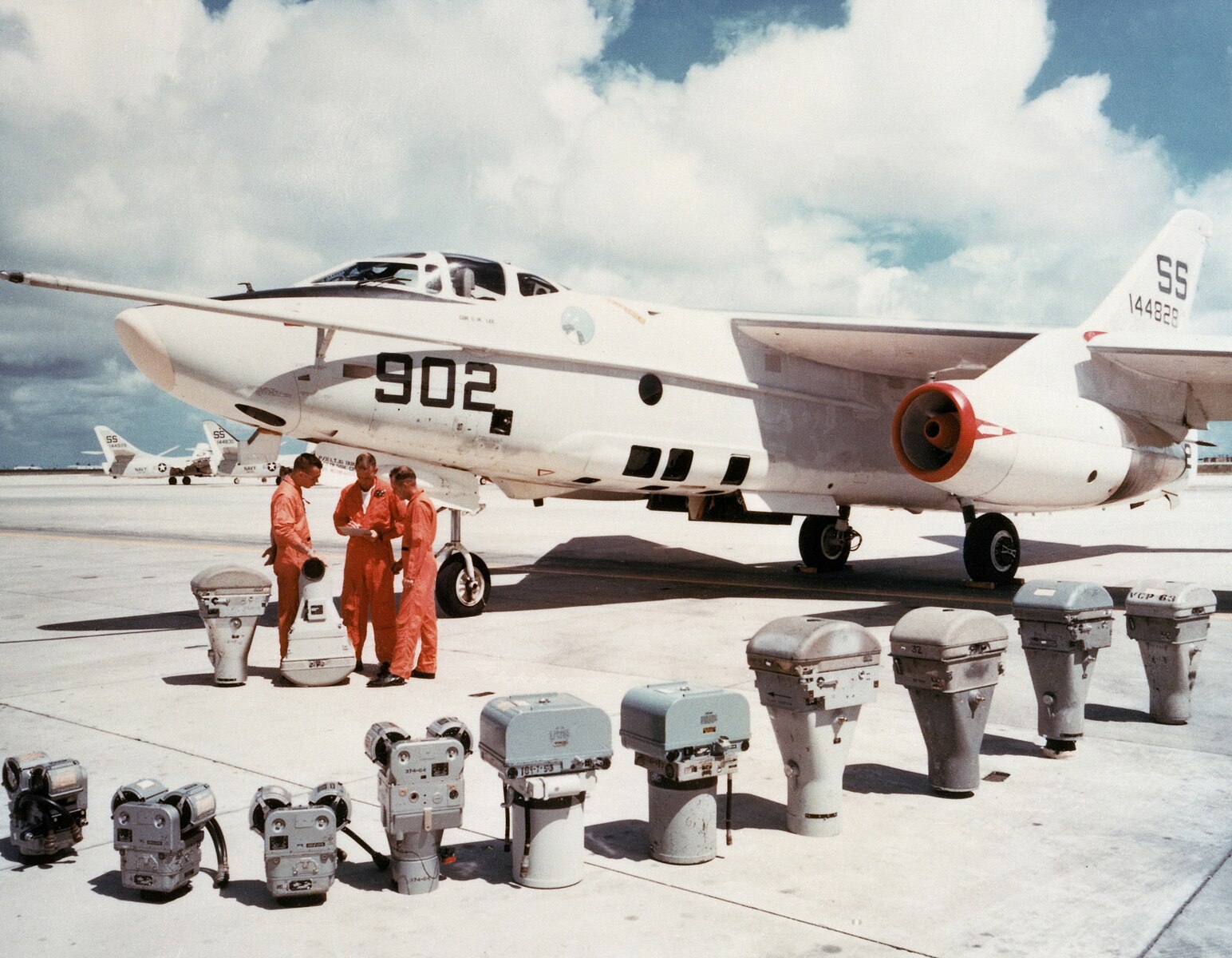 A Douglas RA-3B Skywarrior (BuNo. 