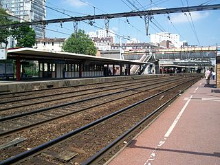 Choisy-le-Roi (Paris RER) railway station in Choisy-le-Roi, France