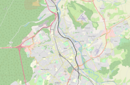 Spoorlijn Champigneulles - Houdemont op de kaart