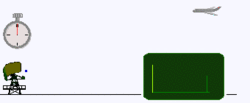 Principle of primary radar Radaroperation.gif