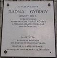 Radnai György, Jászai Mari tér 4/a