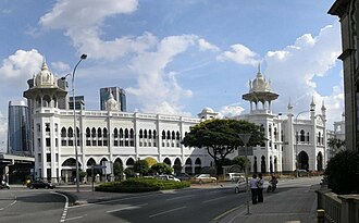 Kuala Lumpur Railway Station Railway station KL 2007 010 pano.jpg