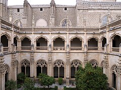 Monasterio de San Juan de los Reyes, una de las más valiosas muestras del estilo gótico isabelino y el edificio más importante erigido por los Reyes Católicos.