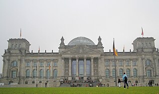 The reconstruction of the Reichstag building