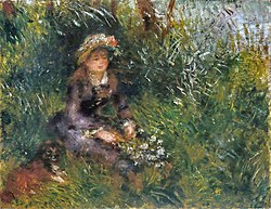 Madame Renoir with a Dog, 1880[14]