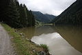 der See nach einem Unwetter