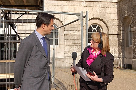 Robin Niblett with Carolyn Quinn on BBC R4 PM Programme (4565122413).jpg