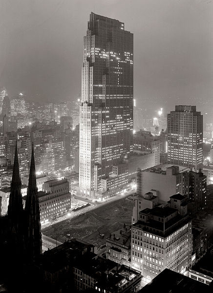 File:Rockefeller Center in 1933.jpg