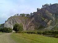 Скелі в селі