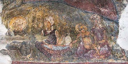 The Birth of Jesus Christ in Staničenje church