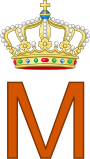 Royal Monogram of Princess Maxima of the Netherlands.svg