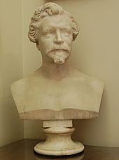 Augustus Wilhelm von Hofmann bust - Burlington House Royal Society of Chemistry artworks - 2015-04-29 - Andy Mabbett - 06 CROP.jpg