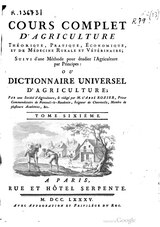 Rozier - Cours d’agriculture, 1785, tome 6.djvu