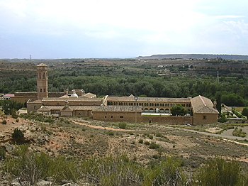 Vista del monasterio