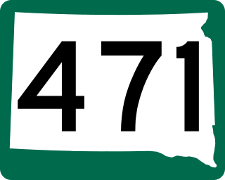 <span class="mw-page-title-main">South Dakota Highway 471</span> State highway in Fall River County, South Dakota, United States