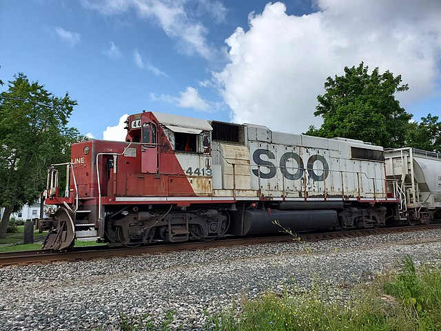 Soo Line 4413 in Oconomowoc, Wisconsin