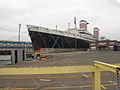 SS United States laid up in Philadelphia.